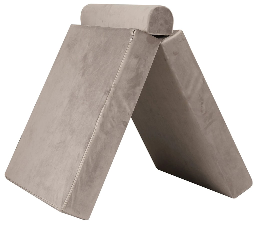 Variabilná detská pohovka MeowBaby® Premium, Velvet Grey