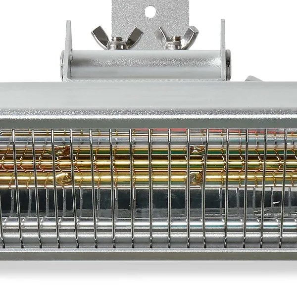 Nedis HTPA30ESS - Vonkajšie elektrické vykurovacie teleso 2000W/230V IP65 + DO