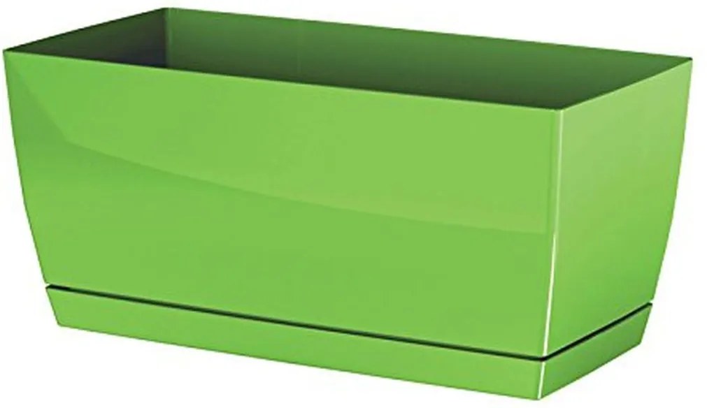 Prosperplast COUBI Truhlík s miskou 29x14,2x13,6cm oliva DUPP300