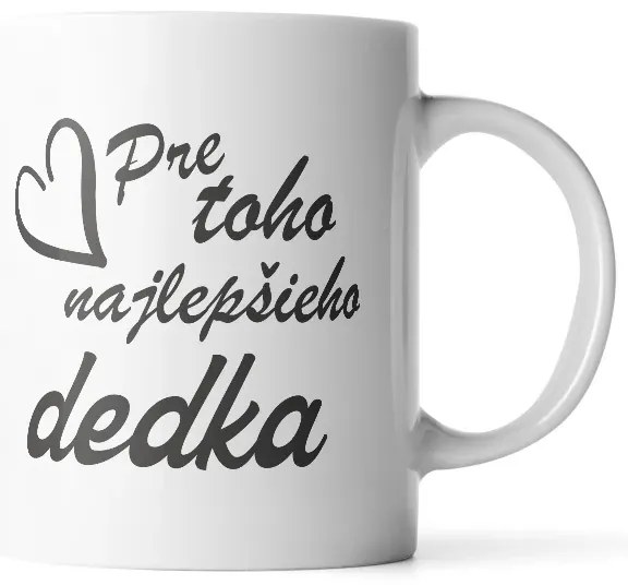 Sablio Hrnek Pro toho nejlepšího dědečka - 890 ml - XXL