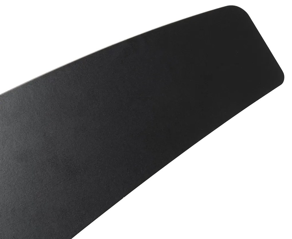 Inteligentný stropný ventilátor čierny s drevenou potlačou 132 cm vrátane LED stmievateľného s diaľkovým ovládaním - Cool