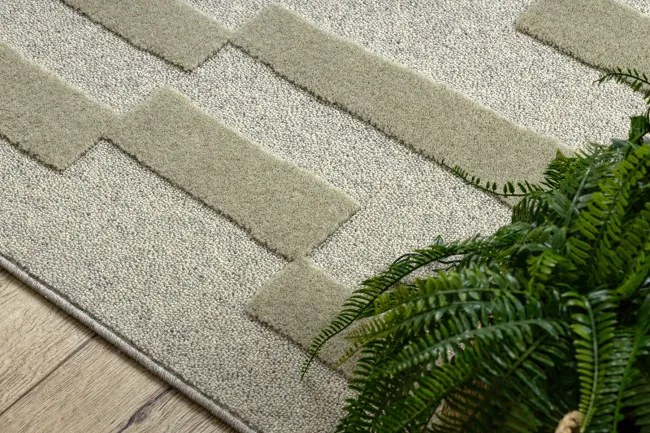 Koberec OSTA FLUX 461.109.SA401 sivý / zelený