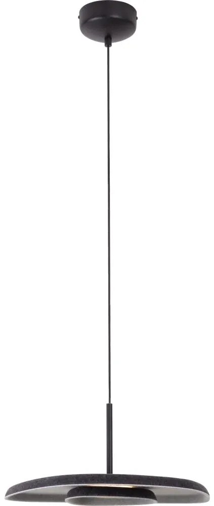 MAXLIGHT P0560 - LED Luster na lanku DEUX LED/5W/230V čierna