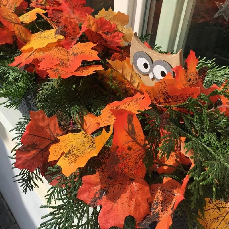 DECOLED Jesenný veniec II, 200 cm