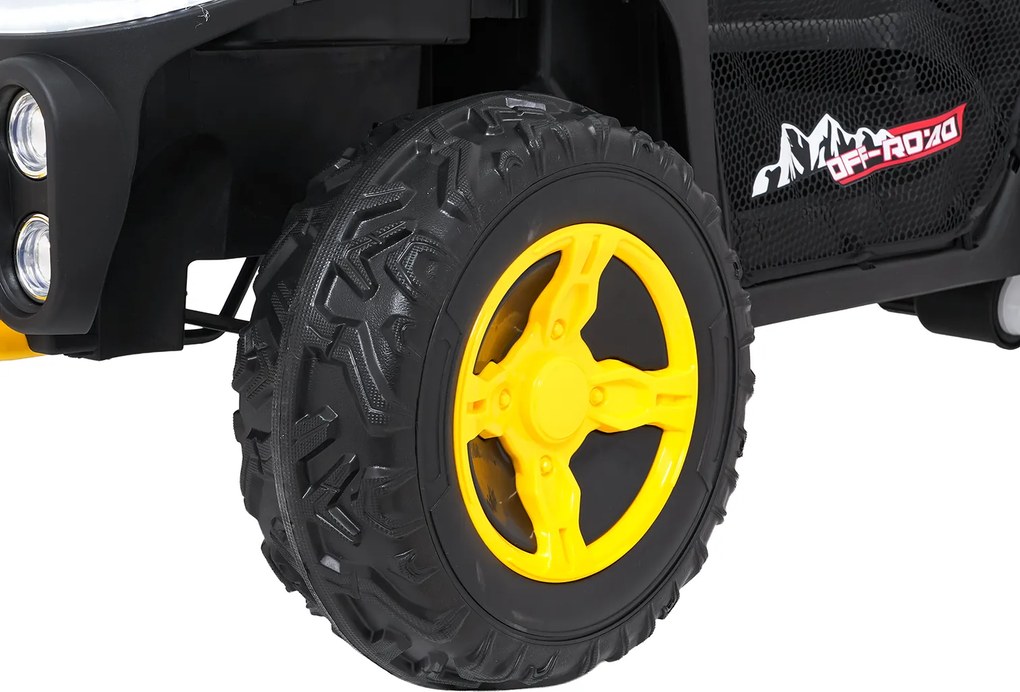 Ramiz Elektrická bugina UTV SPEED pre deti čierna
