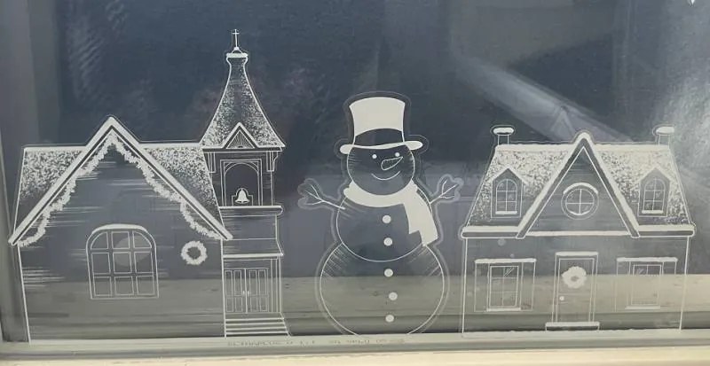 DECOLED Dekorativní polep do oken A4 symboly