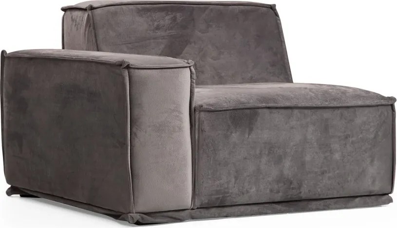 Dvoumístná pohovka Lego 215 cm šedá