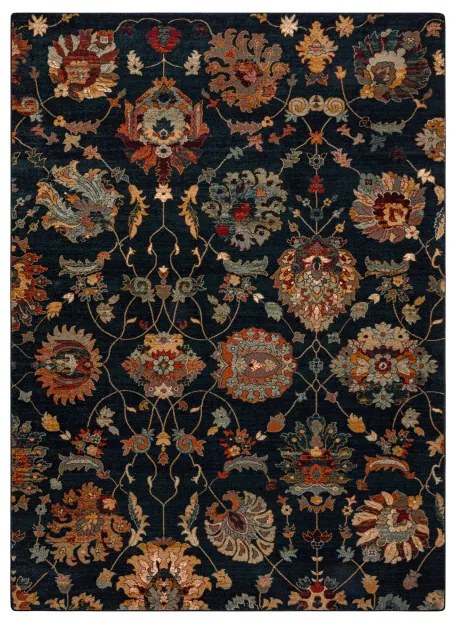 Koberec OMEGA Latica modrý