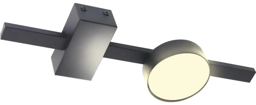 LED Stropné svietidlo JOY 1xGX53/6W/230V čierna