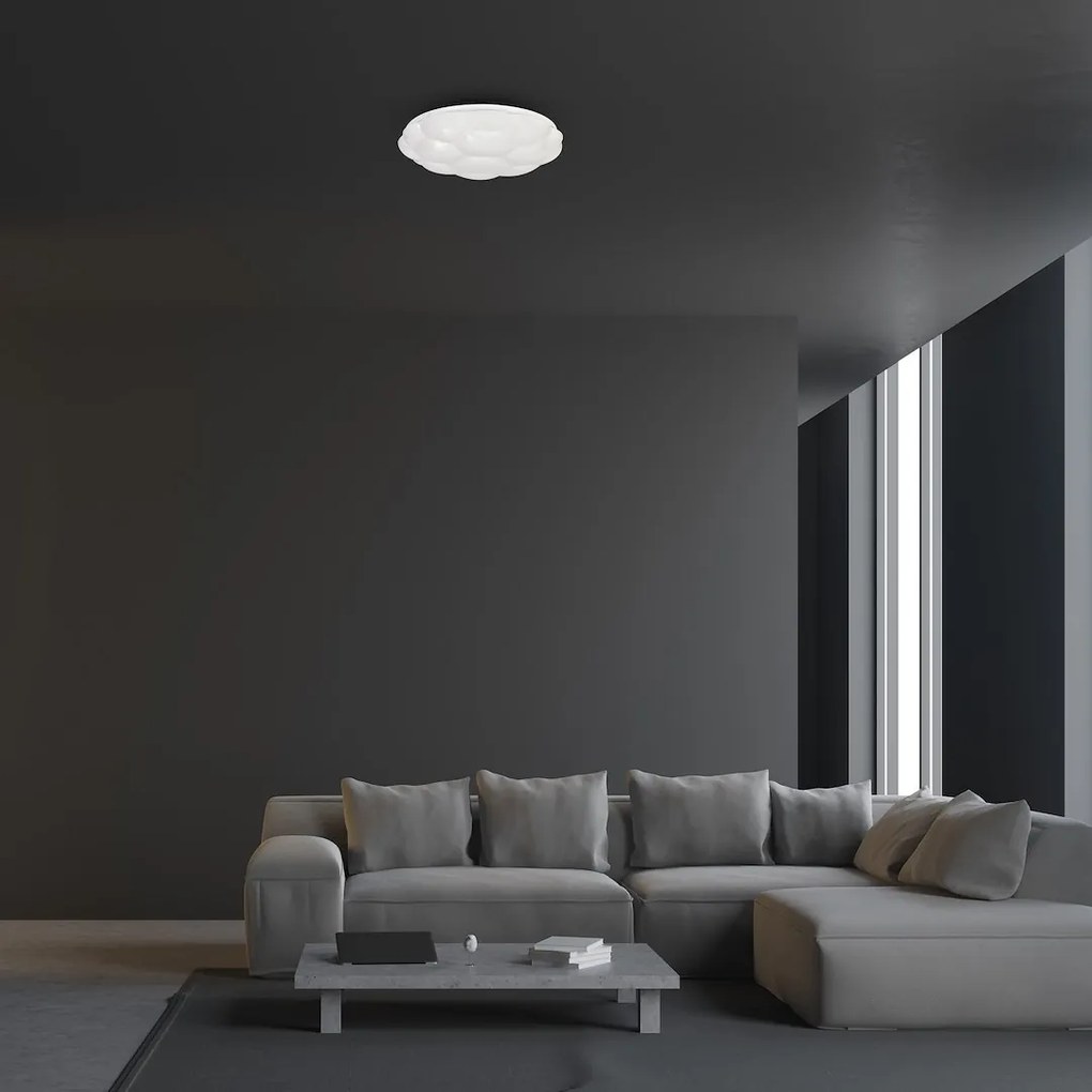 Stropné LED svietidlo Cloud, 1x LED 40w, 3000-6000k, w