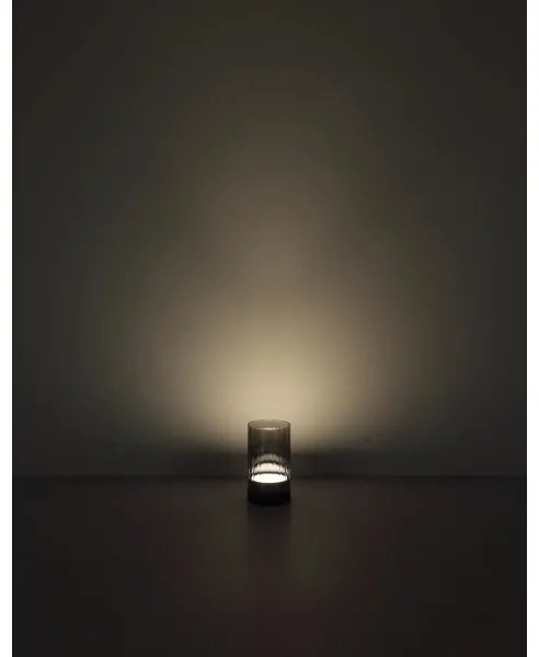 Globo 21012S -LED Von. stolná lampa PIXY LED/2W/3,7V 2700/4000/6500K IP44 šedá