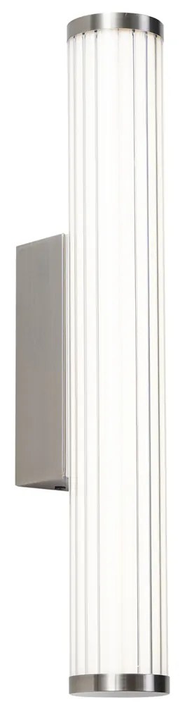 Retro nástenné svietidlo Gunmetal 40,4 cm vrátane LED IP44 - Coco