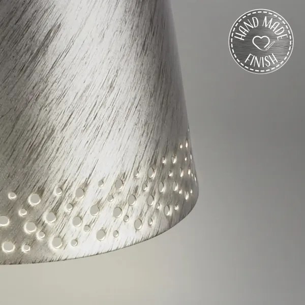 Brilo - KIKI nabíjateľná dotyková stolná LED lampa LED/2,6W/5V IP44 2600 mAh strieborná