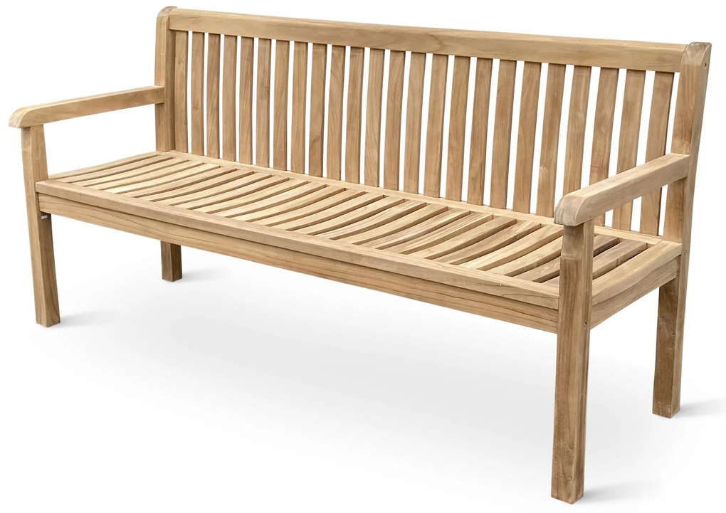 Kingsbury záhradná lavica teak 180 cm