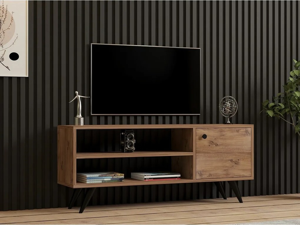 Jena Atlantic Pine Black TV stolík