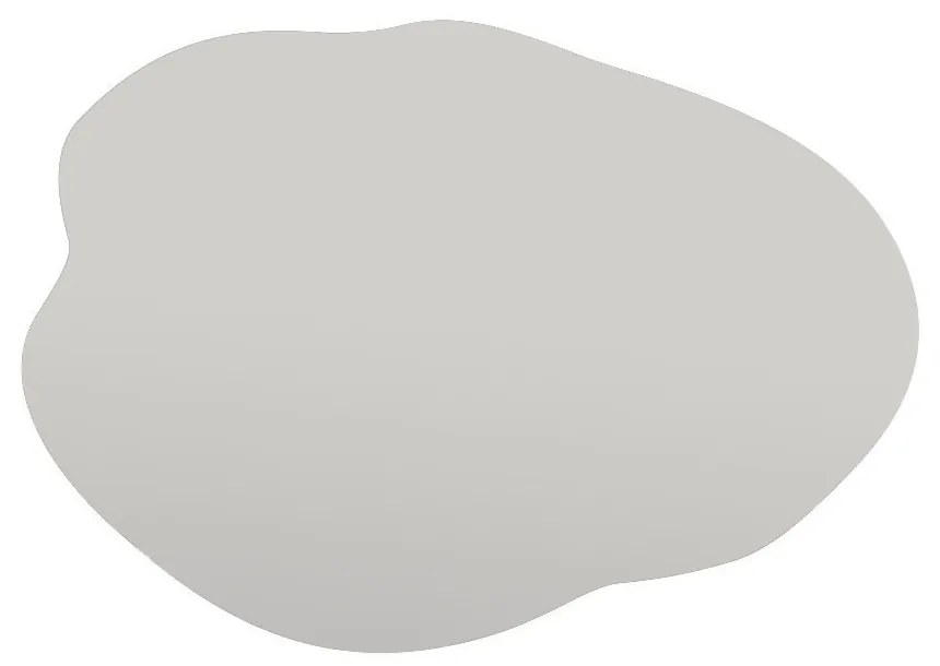 Dekoratívne nástenné zrkadlo Ohho 85x60 cm čierne