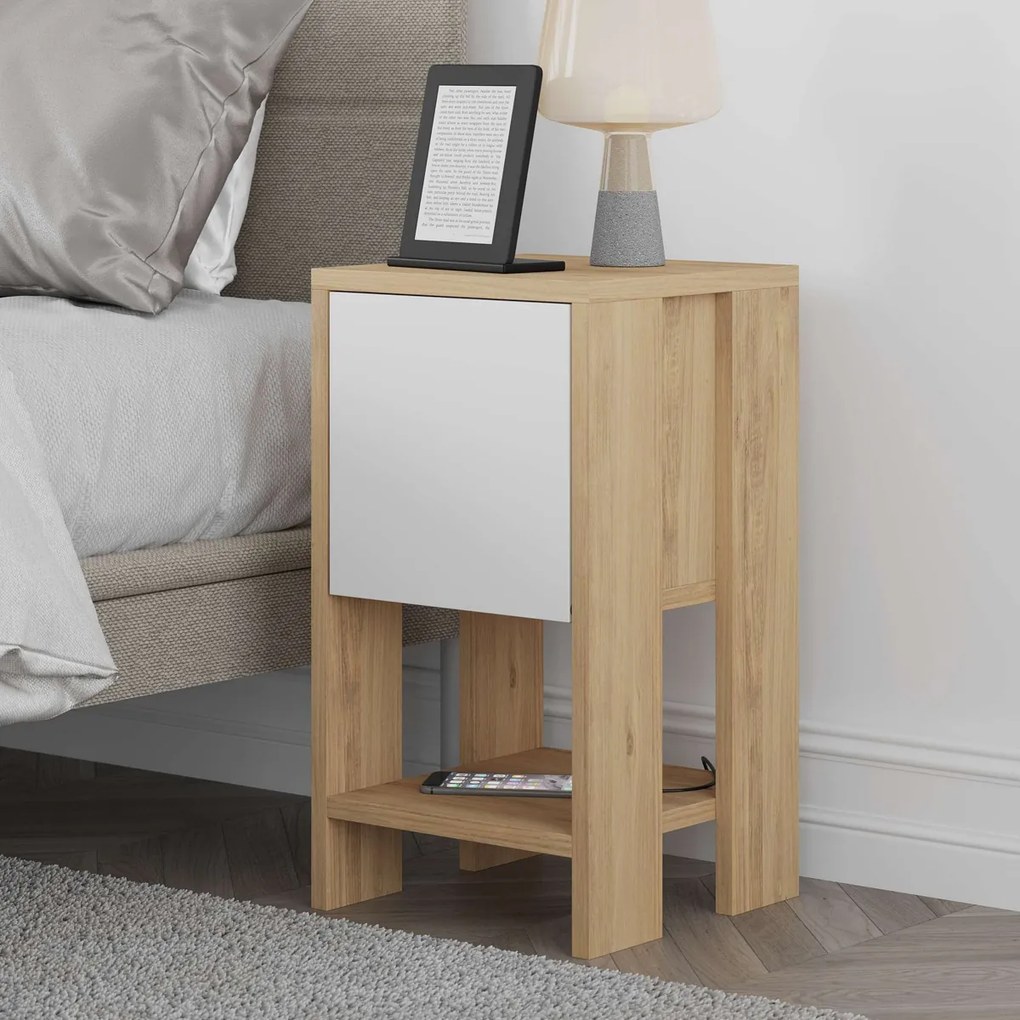 Nočný stolík Ema Sapphire Oak