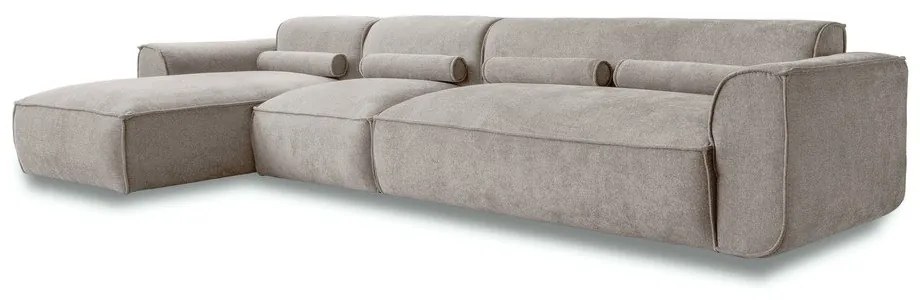 Béžová rohová pohovka (ľavý roh) Flex Felix – Miuform