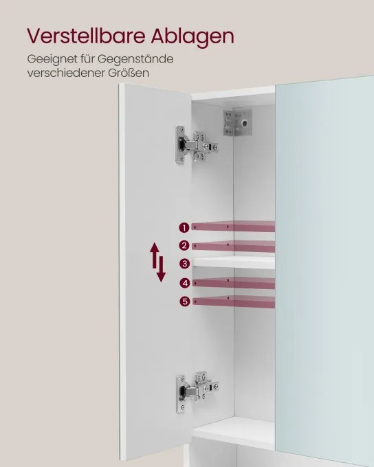 Zrkadlová skrinka BBK129W01