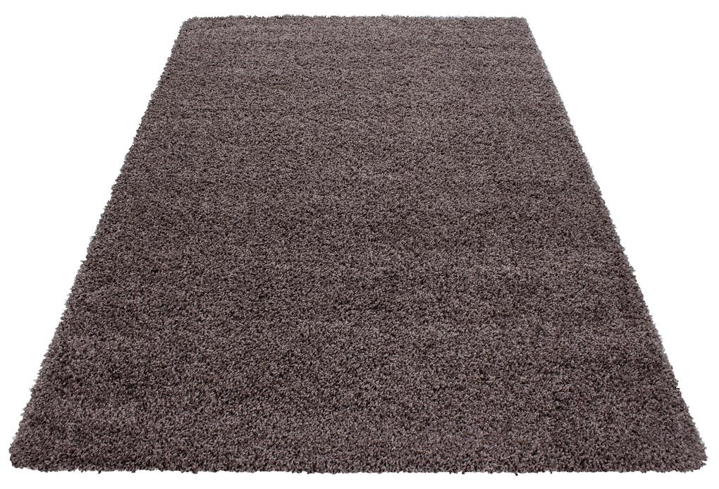 Ayyildiz koberce Kusový koberec Life Shaggy 1500 taupe - 200x290 cm