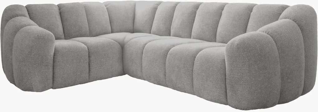 Ženilková rohová pohovka Shell