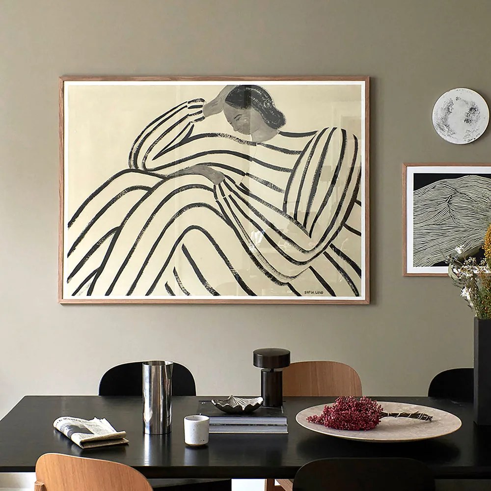 Moikka Plagát Waiting by Sofia Lind 70x100 cm