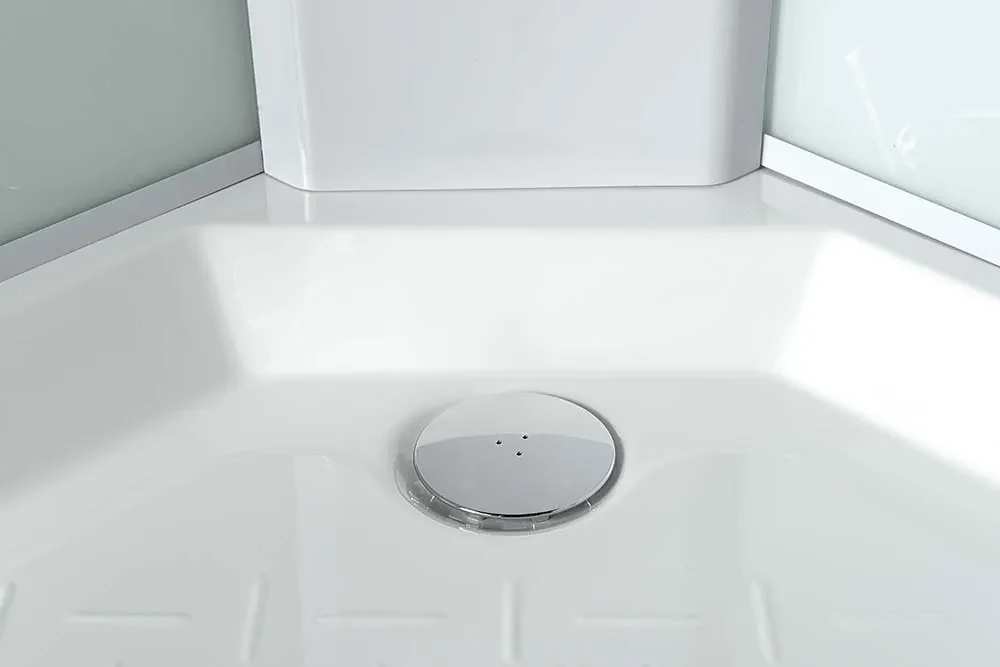 Aqualine Sapho, AIGO sprchová vanička 900x900 mm s príslušenstvom, YB93-1
