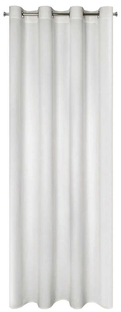 ZATEMŇOVACÍ ZÁVES NA KRÚŽKOCH MILO 140X250 CM BIELA