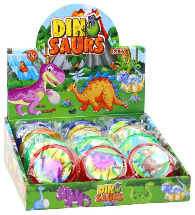 LEAN TOYS Jojo hračka - žiariace dinosaury 4 farby