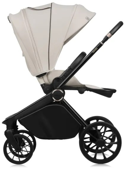 Lionelo - Športový kočík MIKA PLUS béžovo-pieskový