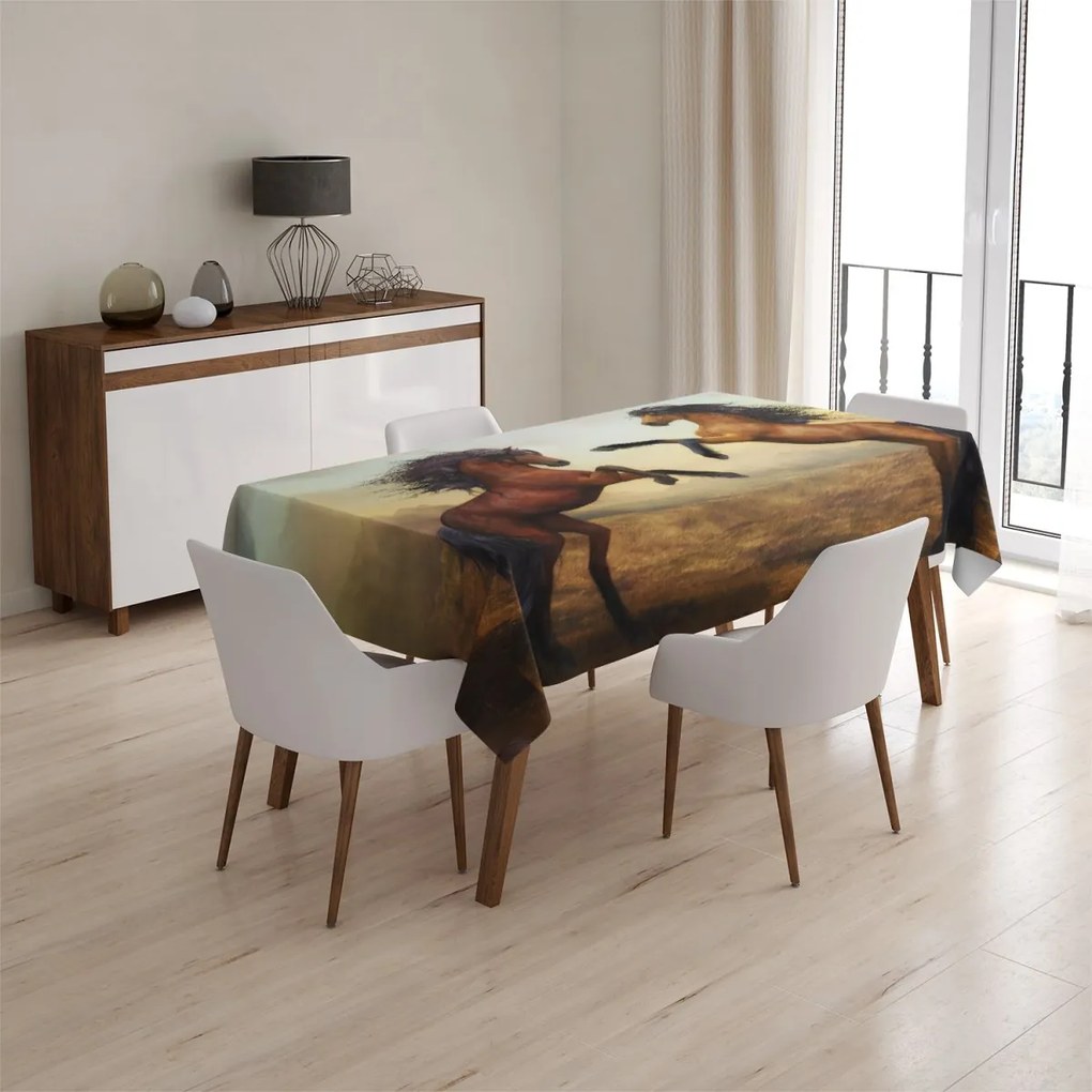 Sablio Obrus Vzpínajúci sa kôň - 90x90 cm