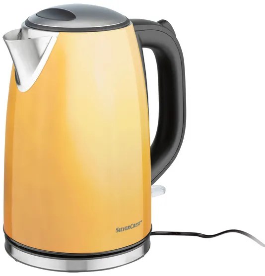 Silvercrest®  Kitchen Tools Rýchlovarná kanvica SWC 3100 B1, 1,7 l (žltá)  (100343678)