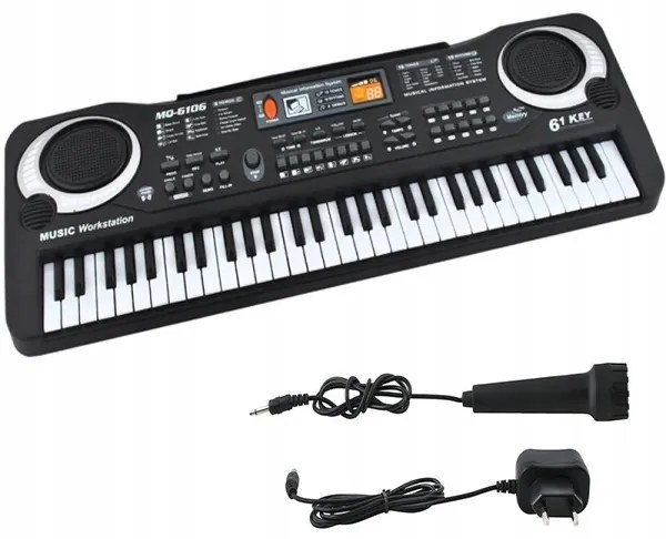 MQ 6106 KEYBOARD varhany klávesy s mikrofónom pre deti