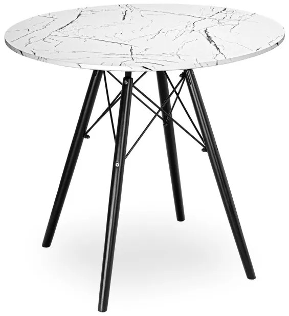 Jedálenský stôl PARIS biely