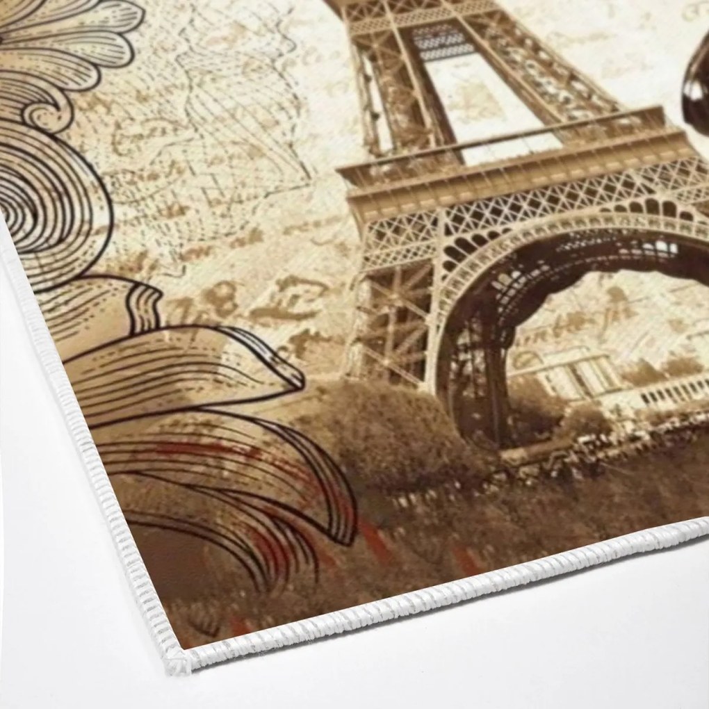 Súprava 2 kusov kúpeľňových predložiek Dobrý deň béžová