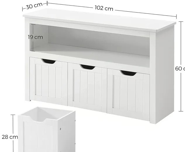 Skrinka na hračky LHS380W01