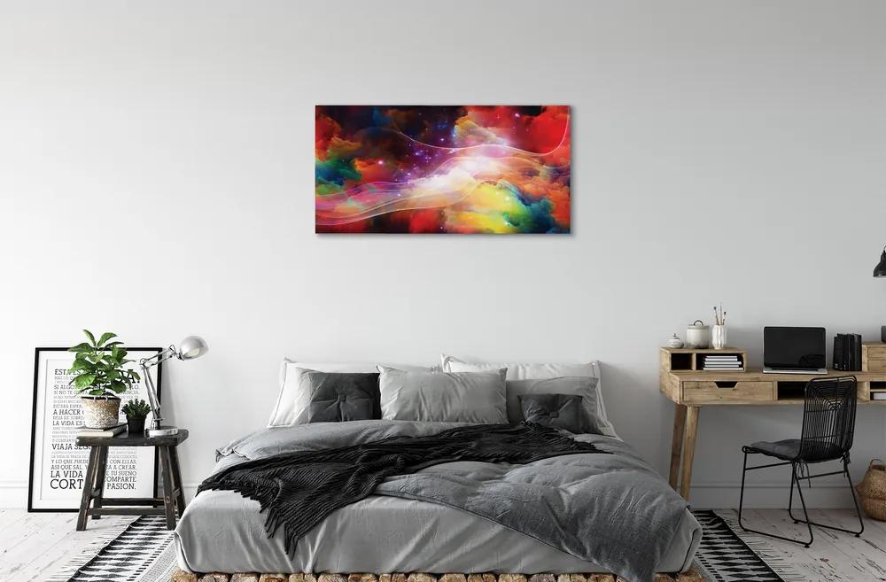 Obraz na plátne Fraktály abstraktné vlna 120x60 cm