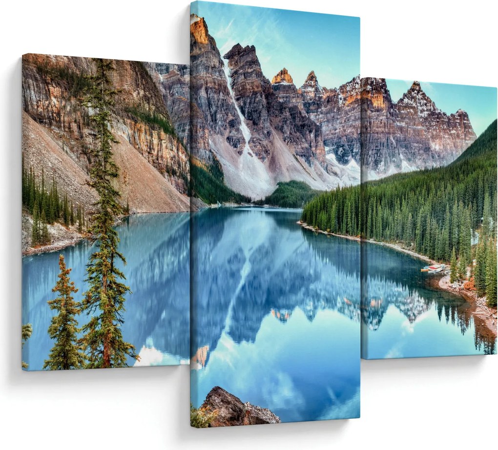 Obraz - Moraine lake (90x60 cm)