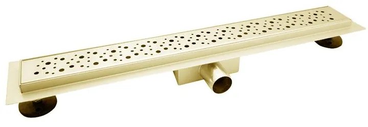Lotaringia Gold lineárny sprchový žľab, 70 cm