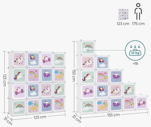 Detská skrinka LPC906W01