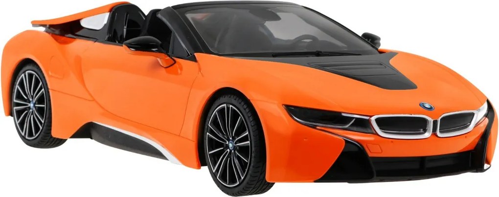 BMW i8 Roadster oranžový RASTAR 1:12 RC auto na diaľkové ovládanie + ovládač 2,4 GHz