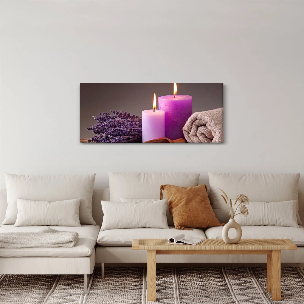 Obraz spa vecí (120x50 cm)