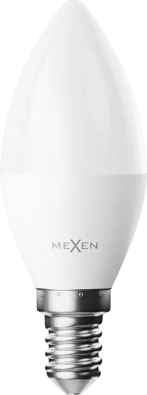 Mexen Nova, LED žiarovka E14, C37, 5W, neutrálna - 4000K, 525 lm - L102-E14-0540-01
