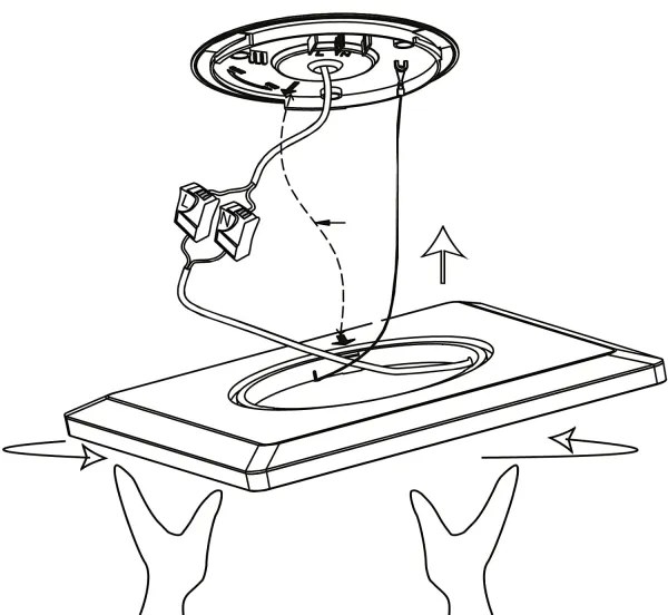 Eglo 900093 - LEDRGBW stmievateľné stropné svietidlo ROVITO-ZLED/14,6W/230V čierna