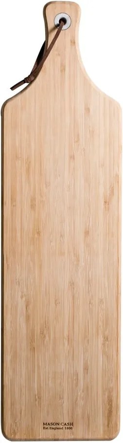 Bambusová servírovacia doštička Mason Cash Essentials, dĺžka 59 cm