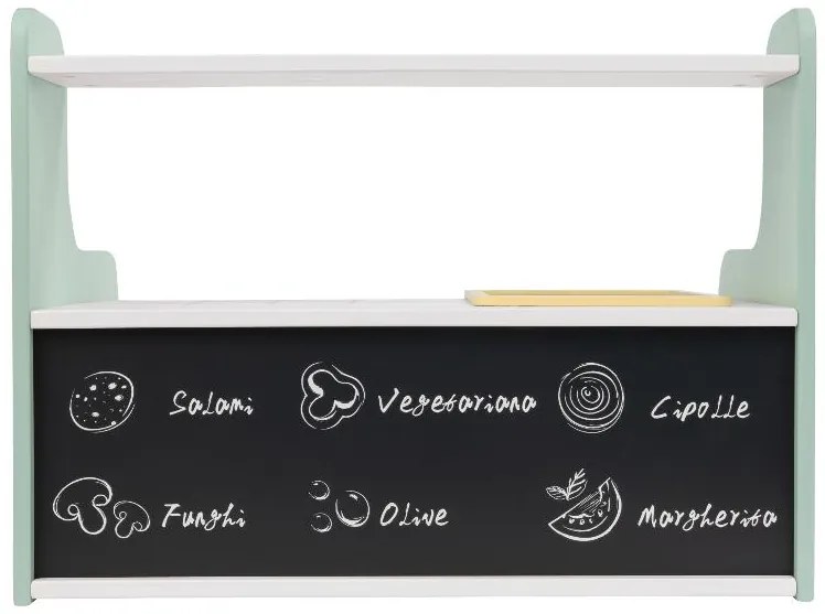 lupilu®  Drevený zmrzlinársky vozík/Pec na pizzu (pizzeria)  (100394095)