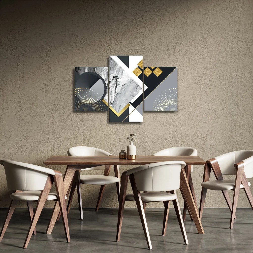 Obraz - Texturoavná koláž (90x60 cm)