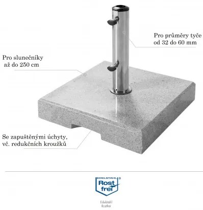 Derby Žulový stojan 40 kg