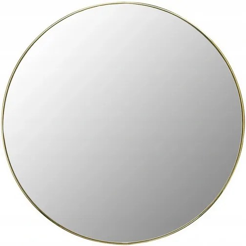 Tutumi Kulaté nástěnné zrcadlo 50 cm / zlaté MR20E