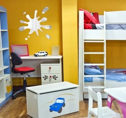 Predsieňové dekoratívne zrkadlo na stenu